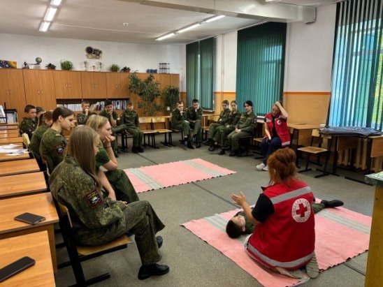 Мастер-класс "Оказание первой помощи".